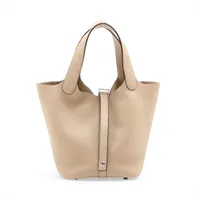 エルメス ピコタンロック18 PM トリヨンクレマンス トレンチ シルバー金具 K:2025年