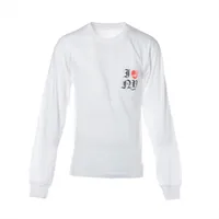 クロムハーツ ロングTシャツ コットン サイズM ホワイト ハート I LOVE