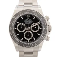 ロレックス コスモグラフデイトナ 126500LN SS SS AT ブラック文字盤