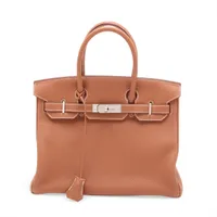 エルメス バーキン30 ルトゥルネ トゴ ゴールド シルバー金具 Y:2020年