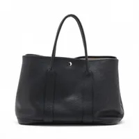 エルメス ガーデンパーティ36 PM ネゴンダ ブラック シルバー金具 □O:2011年