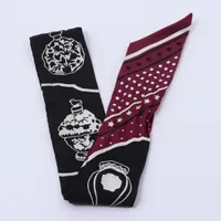 エルメス ツイリー Les Flacons Bandana 香水瓶 シルク スカーフ バイカラー ＡＢランク