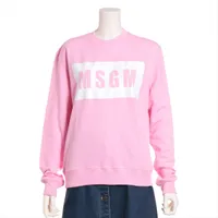 MSGM コットン スウェット S ピンク