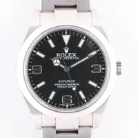 ロレックス エクスプローラーⅠ 214270 SS AT ブラック文字盤