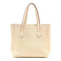 エルメス ヴィクトリアカバス トリヨンクレマンス トートバッグ パルシュマン シルバー金具