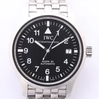 IWC マークXV IW325301 SS AT 黒文字盤 ＡＢランク