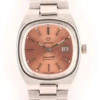 オメガ シーマスター SS AT ピンク文字盤