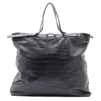 サンローランパリ レザー 2WAYショルダーバッグ ブラック