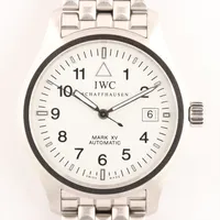 IWC マークXV IW325310 SS AT 白文字盤 ＡＢランク