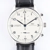 IWC ポルトギーゼ IW371446 SS×革 AT 白文字盤 ＡＢランク