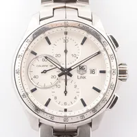 タグホイヤー リンク CAT2011 SS AT 白文字盤