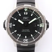 IWC アクアタイマー IW358002 Ti×ラバー AT 黒文字盤 ＡＢランク