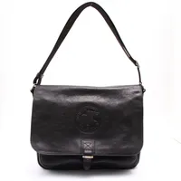 ハンティングワールド レザー ボストンバッグ ブラック Aランクの買取