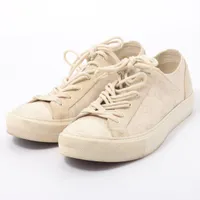 ヴィトン×フラグメントデザイン キャンバス スニーカー 5.5 アイボリー