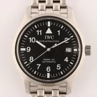 IWC マーク15 IW325312 SS AT 黒文字盤 ＡＢランク