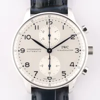 IWC ポルトギーゼ IW371446 SS AT 白文字盤 Ａランク