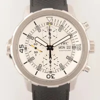 IWC アクアレーサー IW376801 SS×ラバー AT 白文字盤 Ａランク