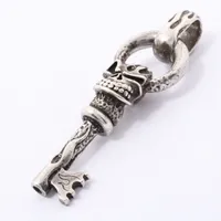 スターリンギア フレーミングスケルトンキー 925 ペンダントチャーム