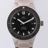 IWC GST アクアタイマー IW353601 TI AT 黒文字盤 ＡＢランク