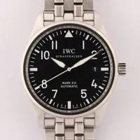 IWC マークXVII IW325504 SS AT 黒文字盤 Ａランク