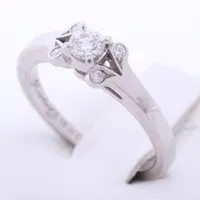 カルティエ バレリーナ ダイヤ リング Pt950 49 E