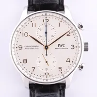 IWC ポルトギーゼ IW371604 SS×革 AT 白文字盤 Ａランク