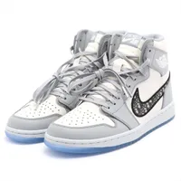 ディオール×ナイキ AIR JORDAN 1 HIGH OG DIOR レザー ハイカット
