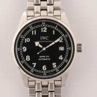 IWC シャフハウゼン マークXVI IW325517 SS AT 黒文字盤 ＡＢランク