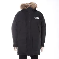 ノースフェイス MOUNTAIN DOWN COAT ナイロン ダウンジャケット XL ブラック ＡＢランク