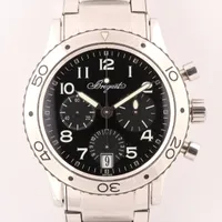 ブレゲ トランスアトランティック タイプXX 3820 SS AT 黒文字盤