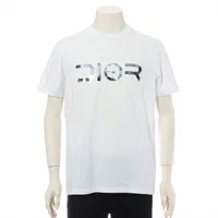 ディオール コットン Tシャツ 19SS M ホワイト ＡＢランク