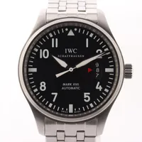 IWC パイロットウォッチ マーク?? IW326504 SS AT 黒文字盤 ＡＢランク