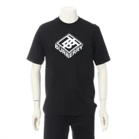 バーバリー コットン Tシャツ 20SS XS ブラック ＡＢランク