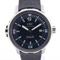 IWC アクアタイマー IW329005 SS×ラバー AT 青文字盤 ＡＢランク