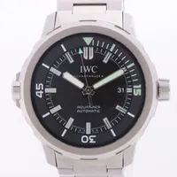 IWC アクアタイマー IW329001 SS AT 黒文字盤 ＡＢランク