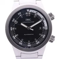 IWC アクアタイマー IW354805 SS AT 黒文字盤 ＡＢランク