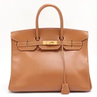 エルメス バーキン35 リセ ゴールド ゴールド金具