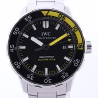 IWC アクアタイマー IW356808 SS AT 黒文字盤 ＡＢランク