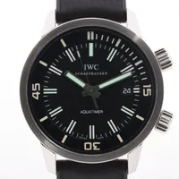 IWC アクアタイマー IW323101 SS×ラバー AT 黒文字盤 ＡＢランク