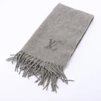 Louis Vuitton エシャルプ ジェラム マフラー カシミヤ グレー ルイ・ヴィトン エシャルプ ジェラム M71287 カシミヤ マフラー