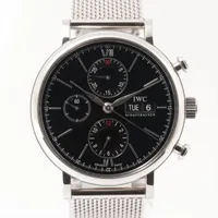 IWC ポートフィノ IW391012 SS AT 黒文字盤 ＡＢランク