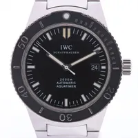 IWC GST アクアタイマー IW353602 SS AT 黒文字盤 ＡＢランク