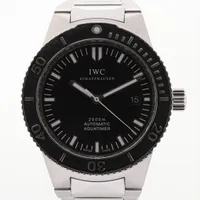 IWC GST アクアタイマー IW353602 SS AT 黒文字盤 ＡＢランク