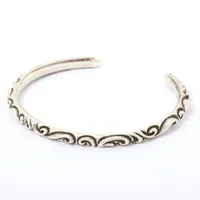 クロムハーツ スクロールバンド 925 バングル