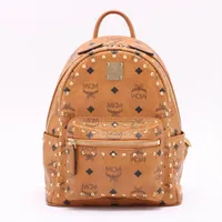 MCM レザー リュック ブラウン Bランクの買取実績価格（a0377765