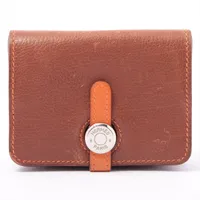 エルメス　名刺入れ　レザー ブラウン 茶 シルバー金具 エルメス ケース類 名刺入れの買取実績価格一覧 | 名刺入れ（ケース類