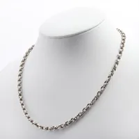 クロムハーツ ペーパーチェーン 18インチ 925×14K ネックレス Bランク 