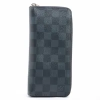 【極美品】 ルイヴィトン ダミエ グラフィット コバルト ヴェルティカル 長財布 極美品・人気モデル】LOUIS VUITTON ルイヴィトン ジッピーウォレット