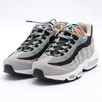 ナイキ AIR MAX 95 スウェット スニーカー 28.5cm グレー Ｓランク