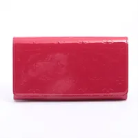 ももママ ヴィトン ポルトフォイユ・サラ ヴェルニ LOUIS VUITTON（ルイ・ヴィトン） 長財布 モノグラム ヴェルニ